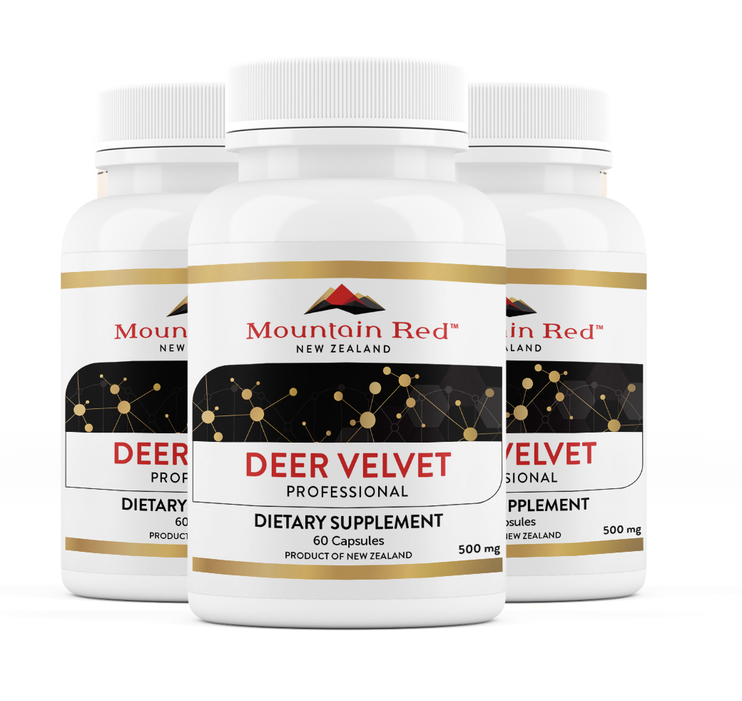 Mountain Red Deer Velvet | Professional | Sports Certified NZ Deer